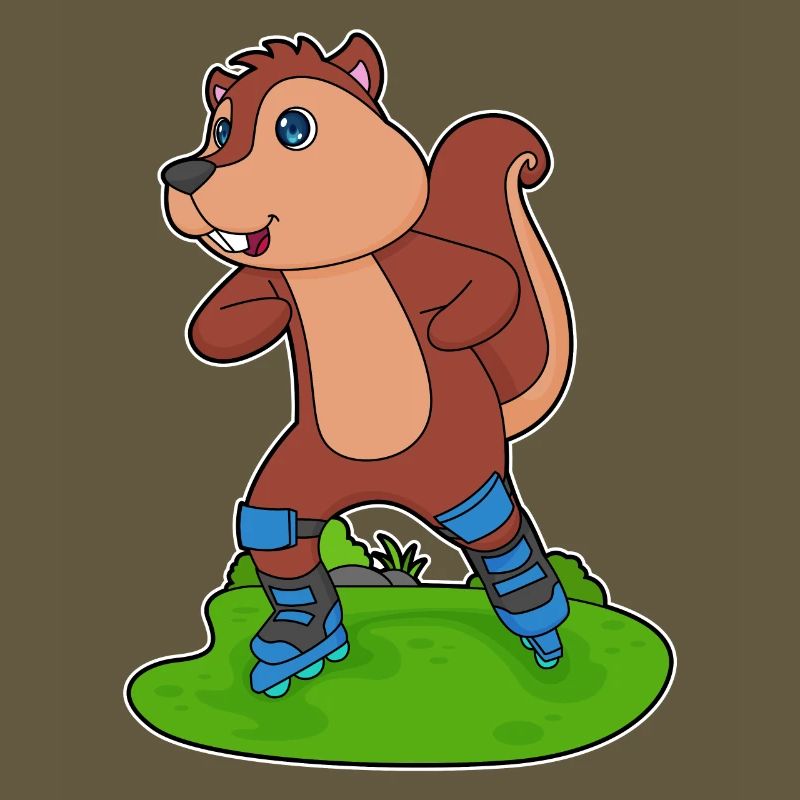 Squirrel Inline skating Inline skates