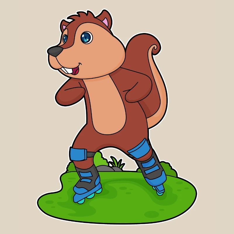 Squirrel Inline skating Inline skates