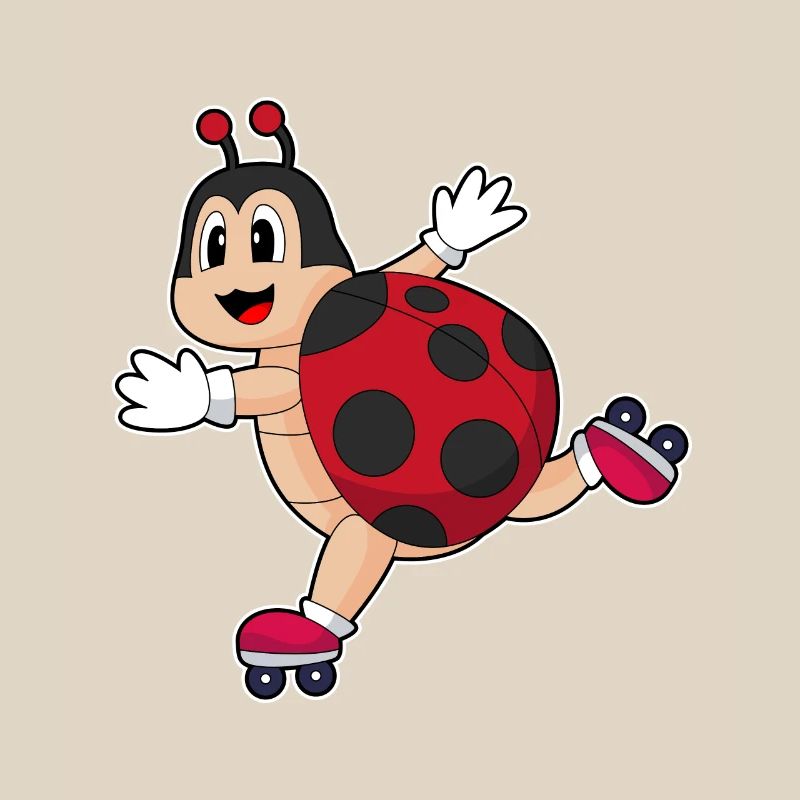 Ladybug Inline skating Inline skates