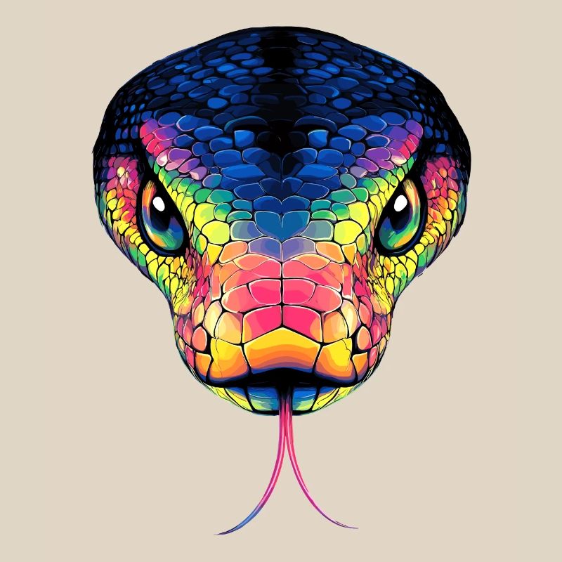 Snake Python Cobra Mamba Rattlesnake Snake