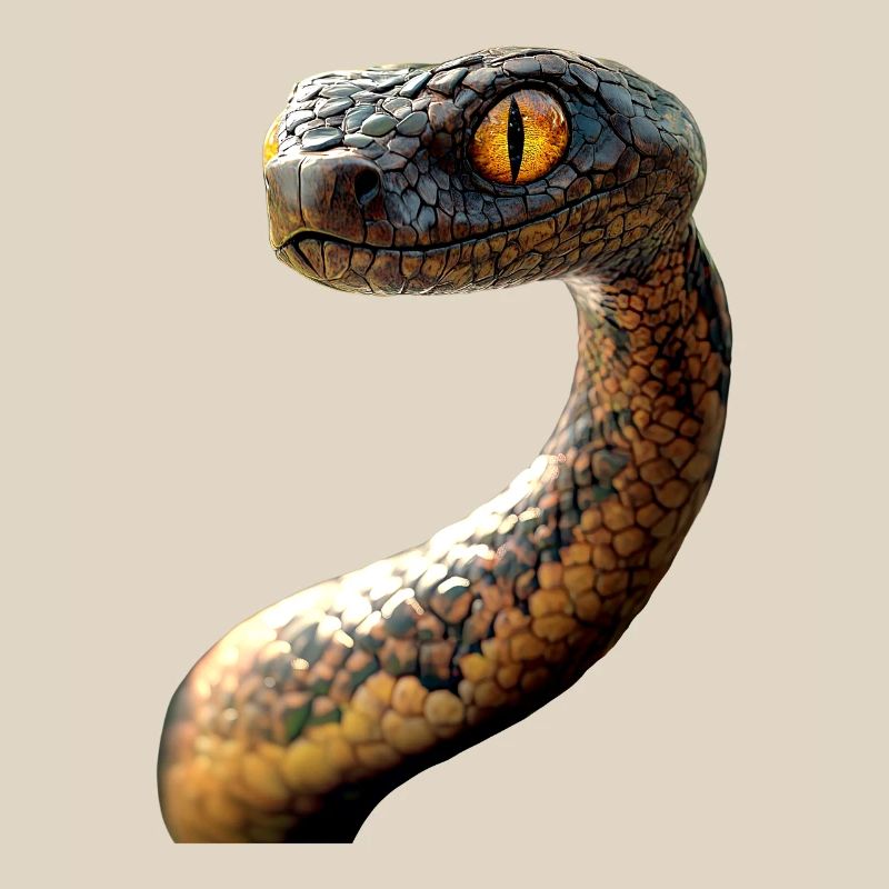 Snake Python Cobra Mamba Rattlesnake Snake