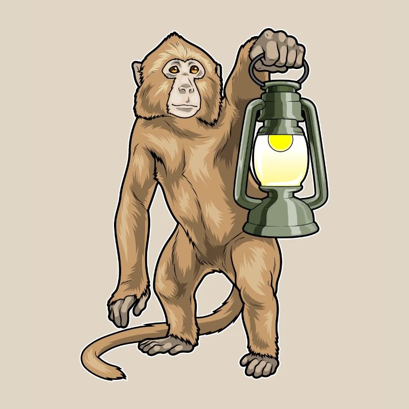 Monkey Lantern