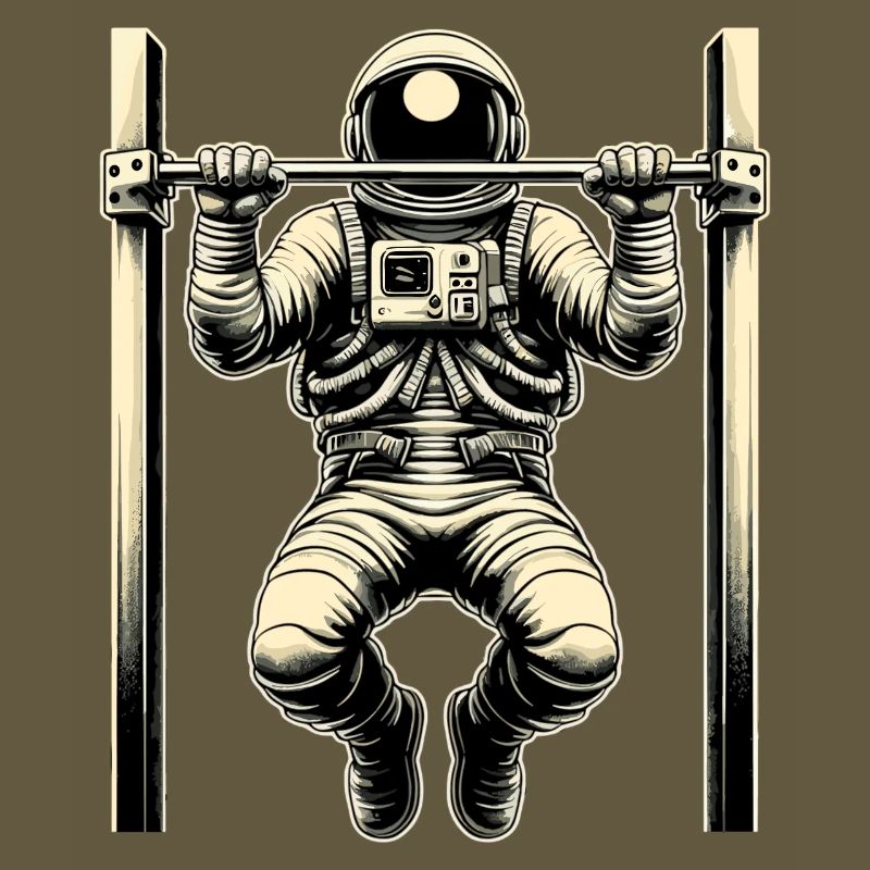 Calisthenics Astronaut Pull-ups Gift
