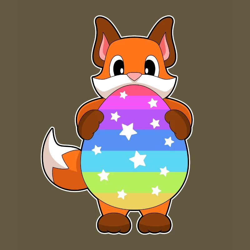 Fox Easter Easter Egg