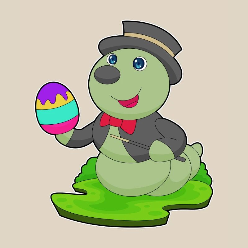 Caterpillar Easter Wizard