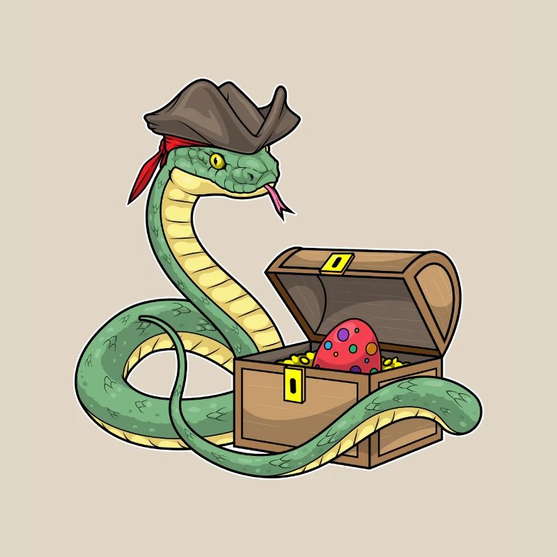 Snake Easter Pirate