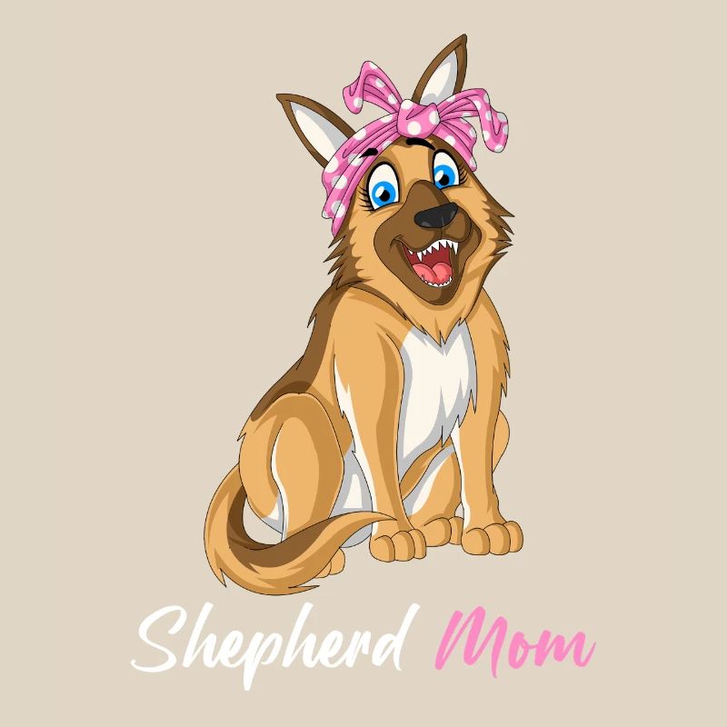 Deutscher Schäferhund Mama Hund Liebhaber Muttertagsgeschenk