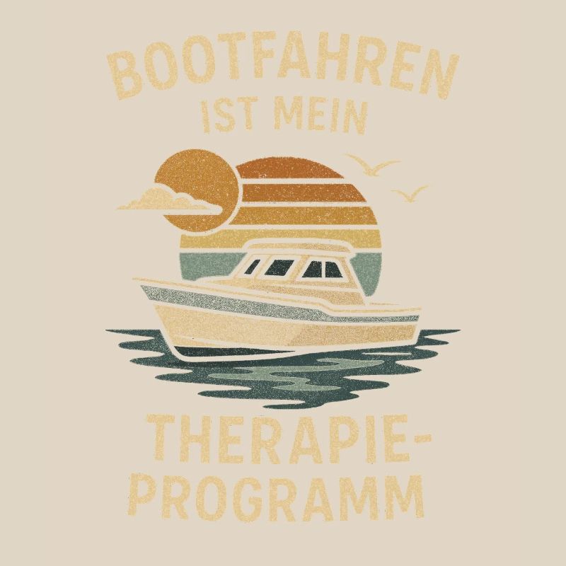 Boating is my therapy program