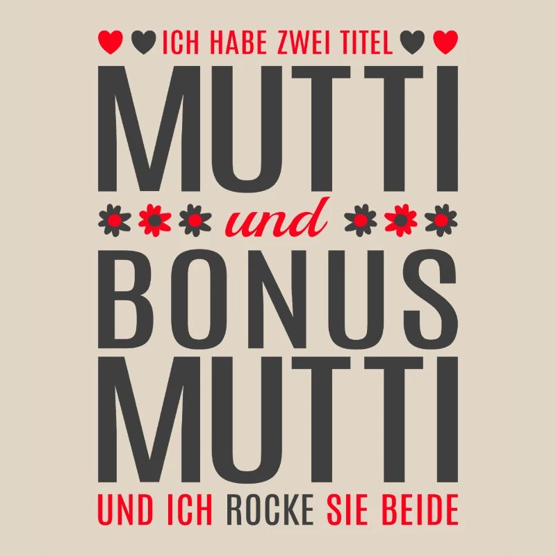 Mama Mutti Mutter Bonus Mutti Muttertag Geschenk