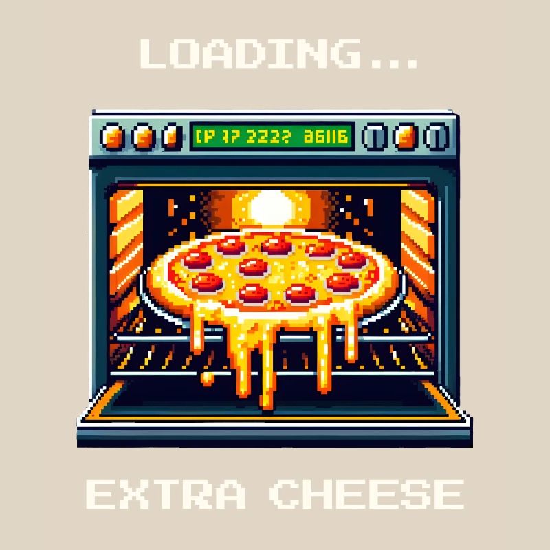 Loading... Extra Käse | Pizza Gaming Humor