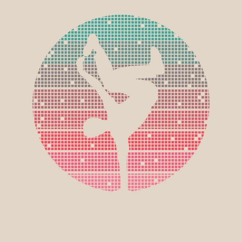 Breakdance Dance Breakdancer Retro Breakdancer