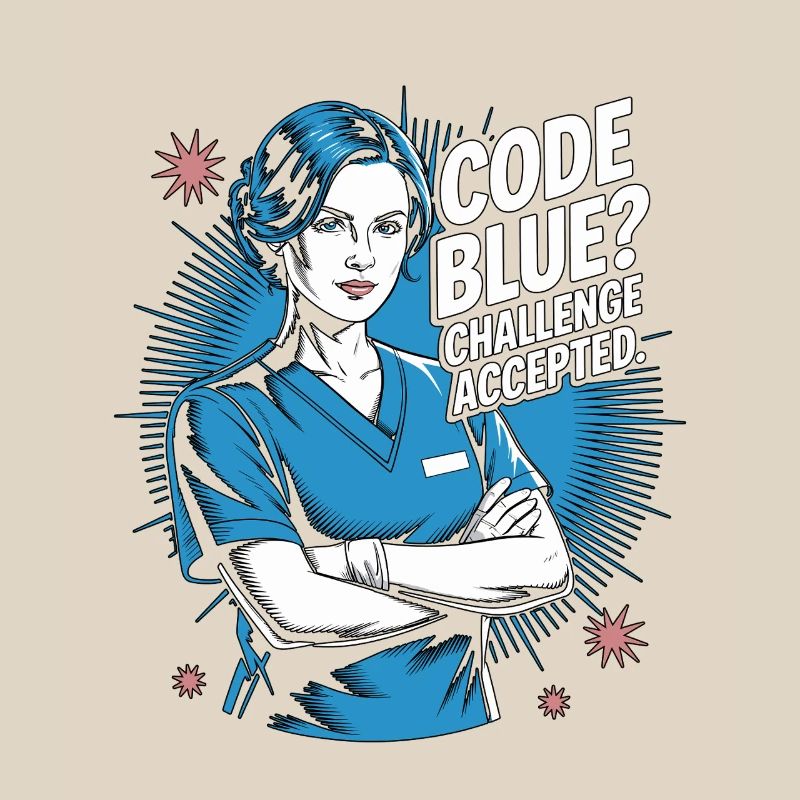 ICU Nurse Code Blue Challenge Accepted Acute Care