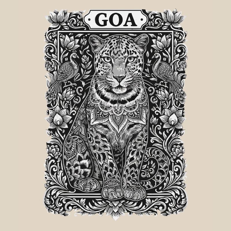 Goa Leopard Mandala