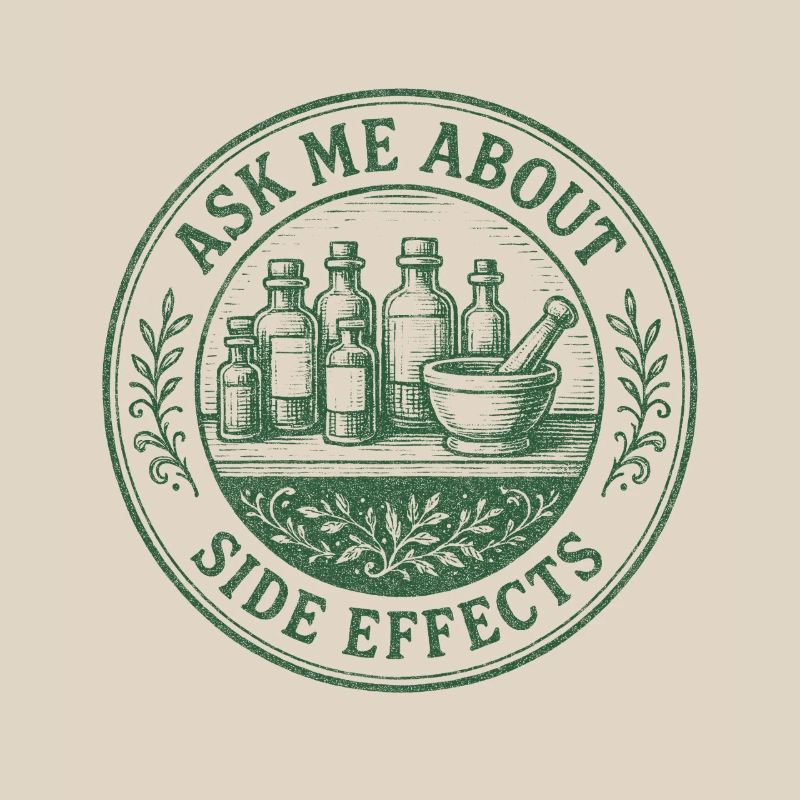 Ask me about side effects | Pharmacist Humor