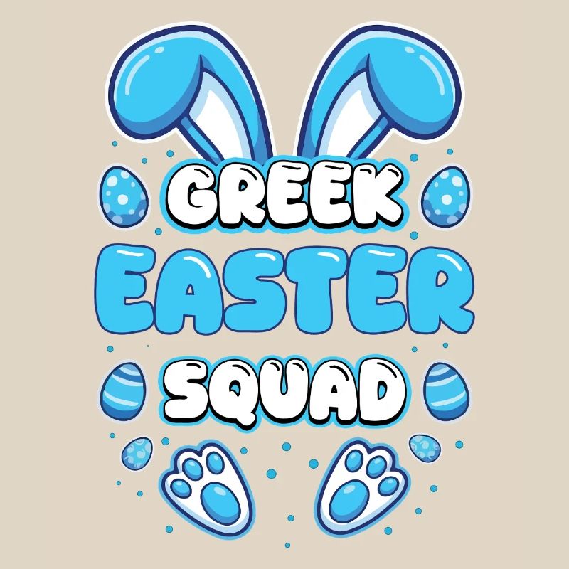 Greek Easter Squad Pascha Happy Easter