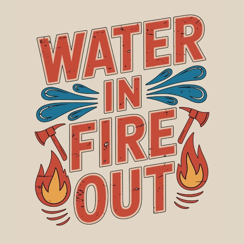 Fire Engineer Water In Fire Out Pump Operator