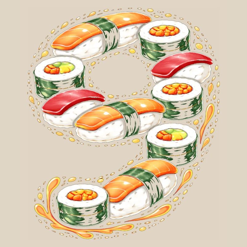 Sushi Ring Pattern