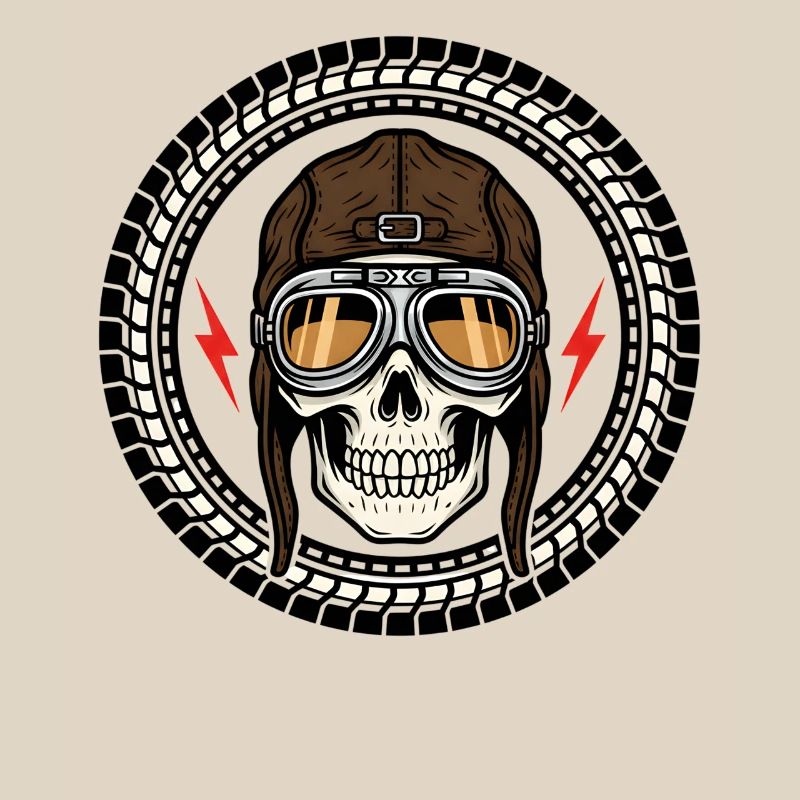Skull Bicycle VTT VTT Conception de VTT