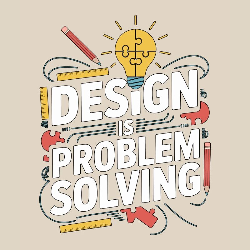 Designer Educator Design Is Problem Graphic Design