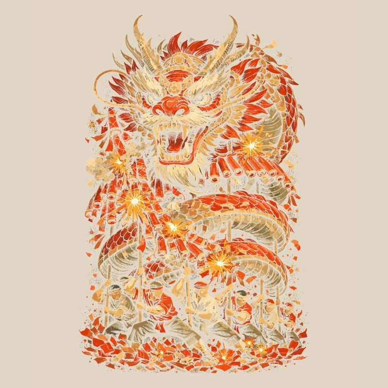 Dragon Dance Dragon Dance Fireworks