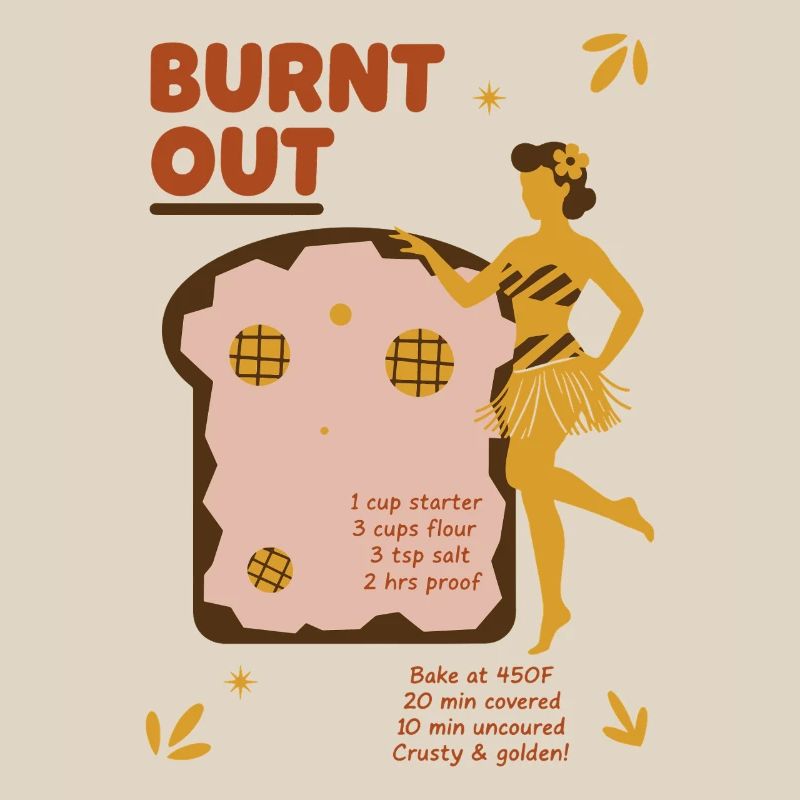 sourdough Bread Baking Baker Burnt Out Sourdough
