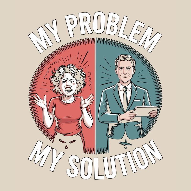 ESL Teacher My Problem My Solution Pictogram Dad