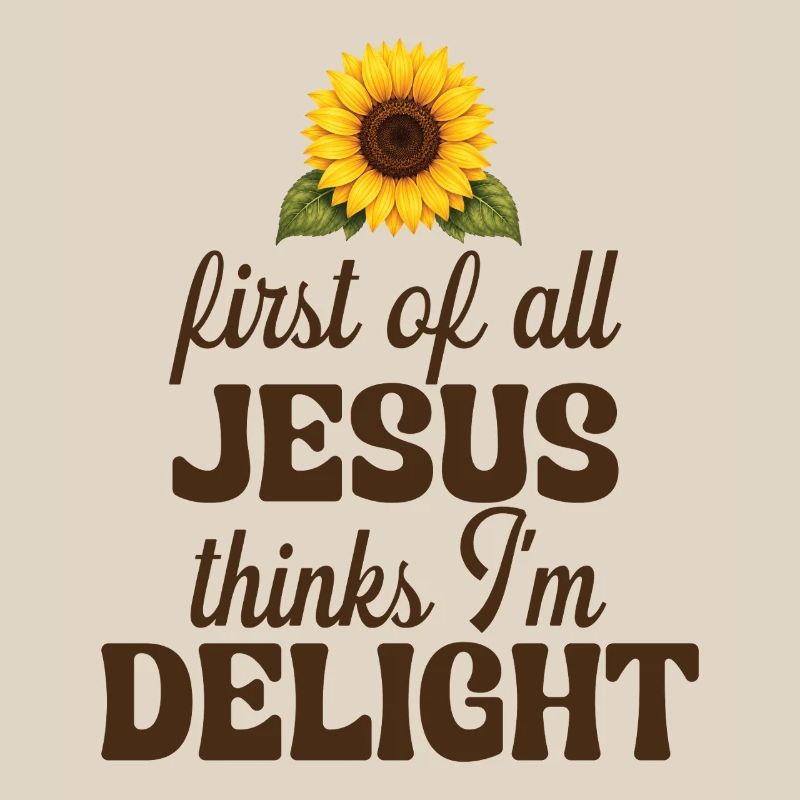 Zunächst einmal denkt Jesus, ich bin eine Freude