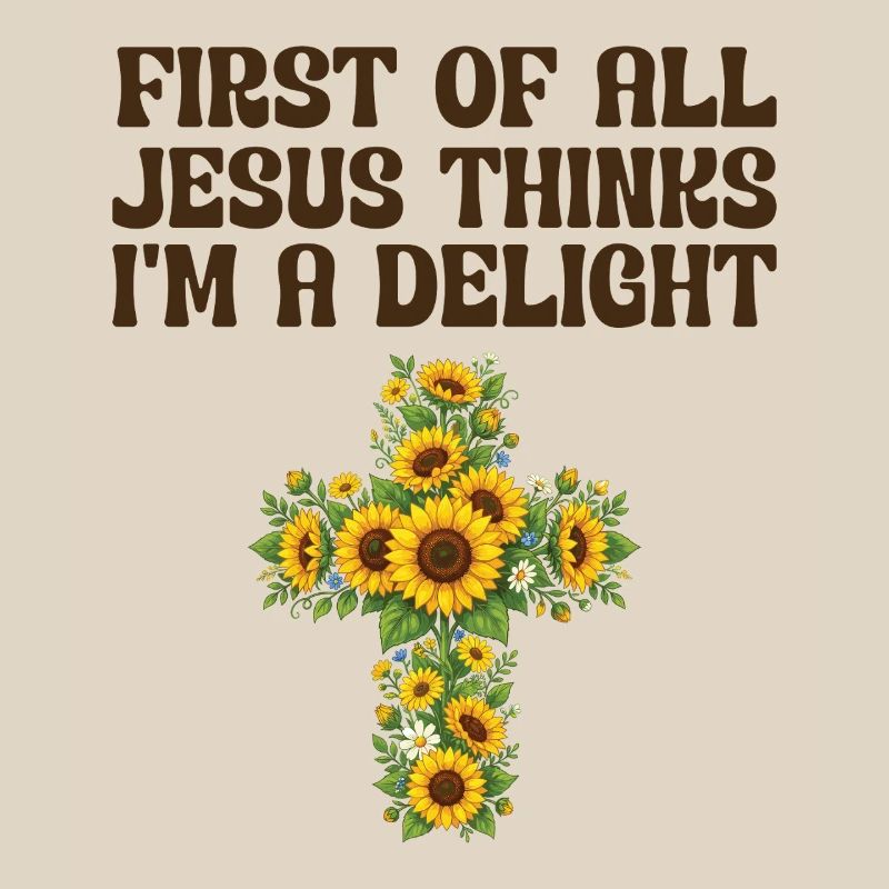 Zunächst einmal denkt Jesus, ich bin eine Freude