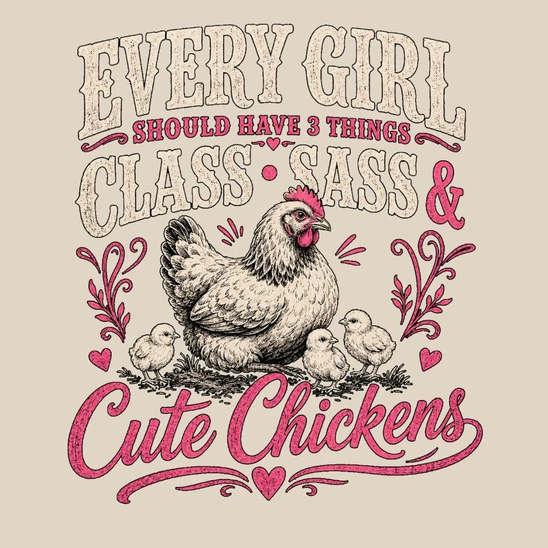 Every Girl Needs Class, Sass & Chicks
