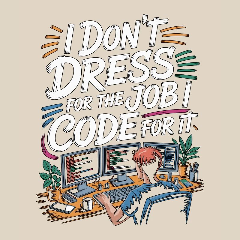 Remote Developer I Don't Dress Remote Tech Worker
