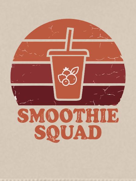 Smoothie Squad Retro Obstbecher