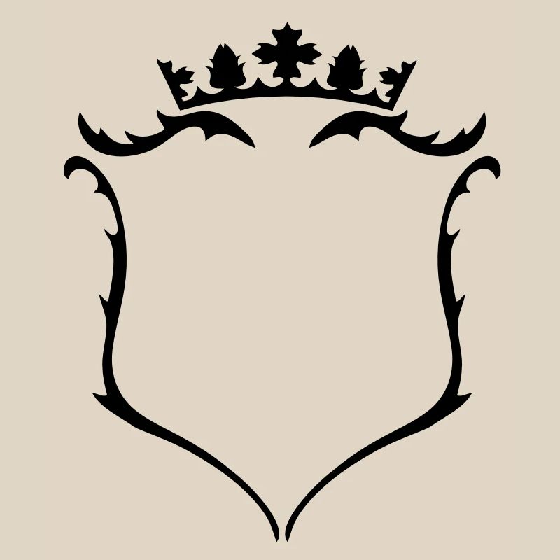 A crest with crown