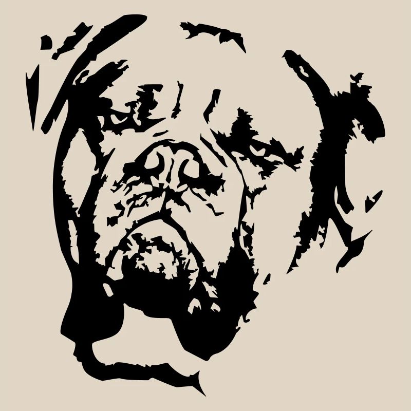 Dogue de Bordeaux head
