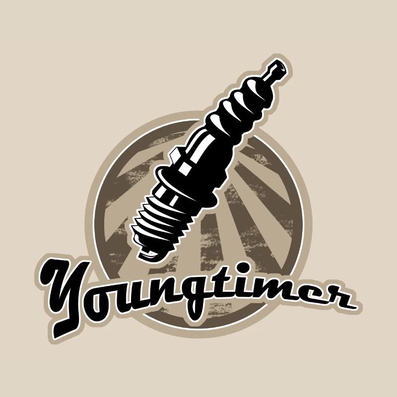 Youngtimer spark plug retro
