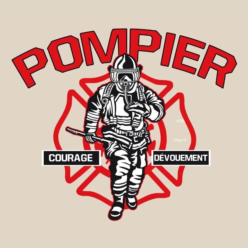 POMPIER courage dévouement