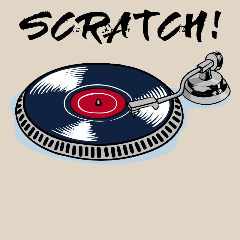 Scratch turntable record player beatbox vinyl