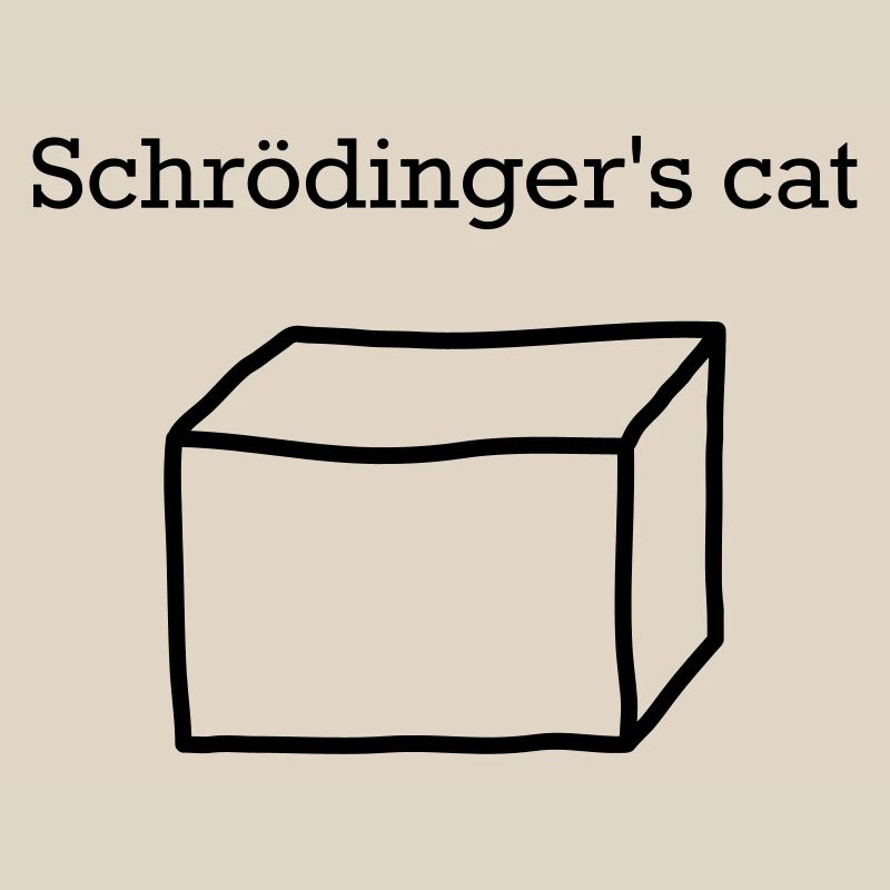 Le chat de Schrödinger – Drôle de nerd de physique quantique