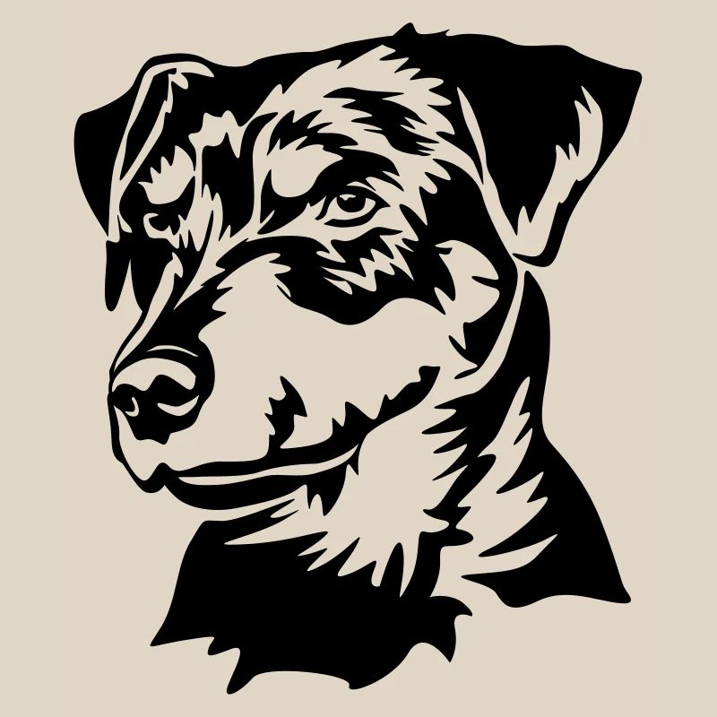 German Jagdterrier head