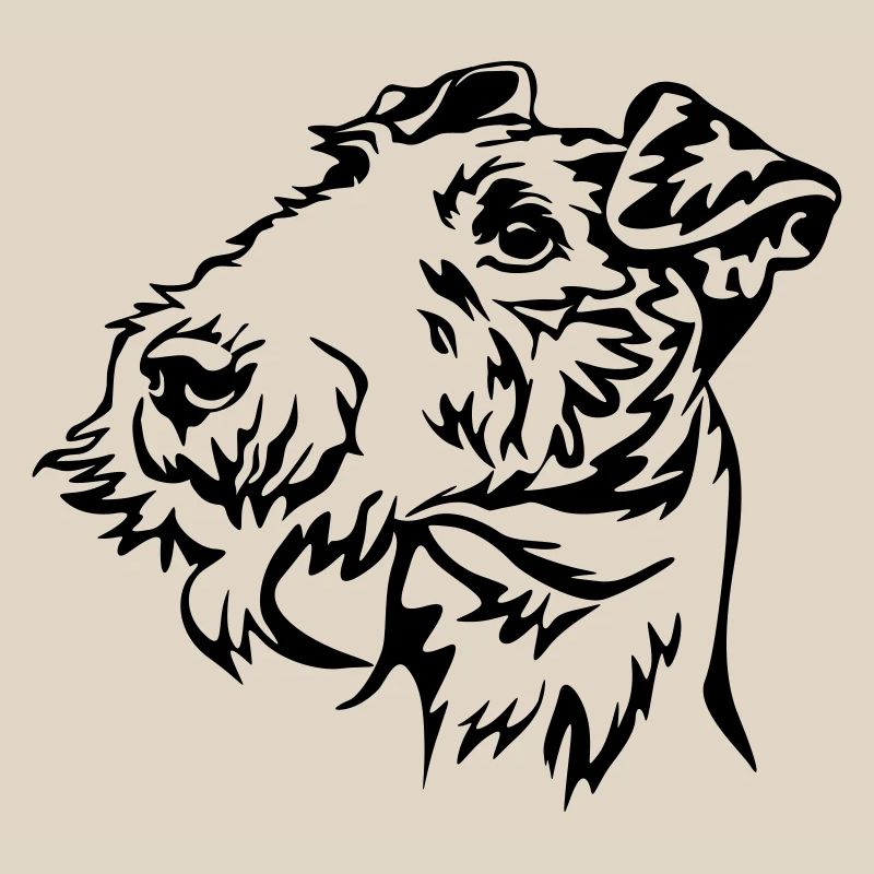 Tête de Fox terrier