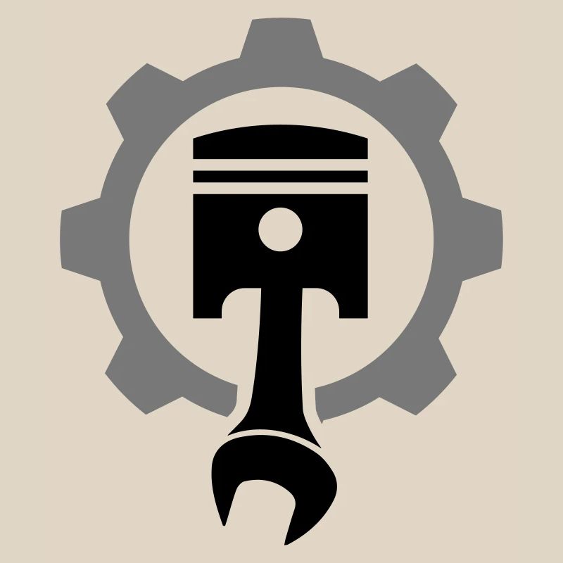 Engine, piston, gear