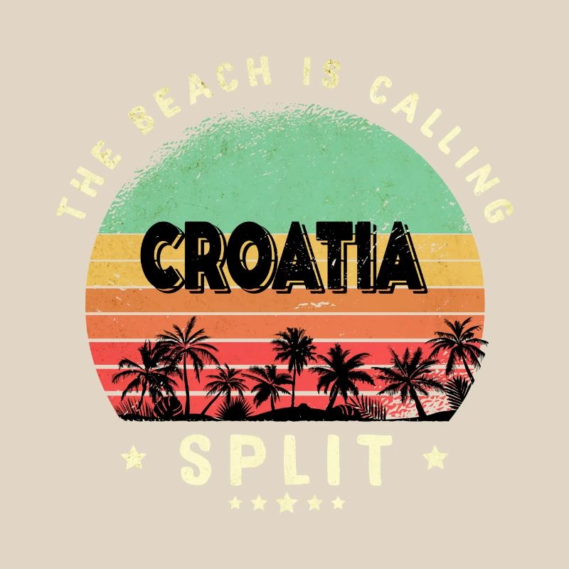 Split Kroatien Strand Design