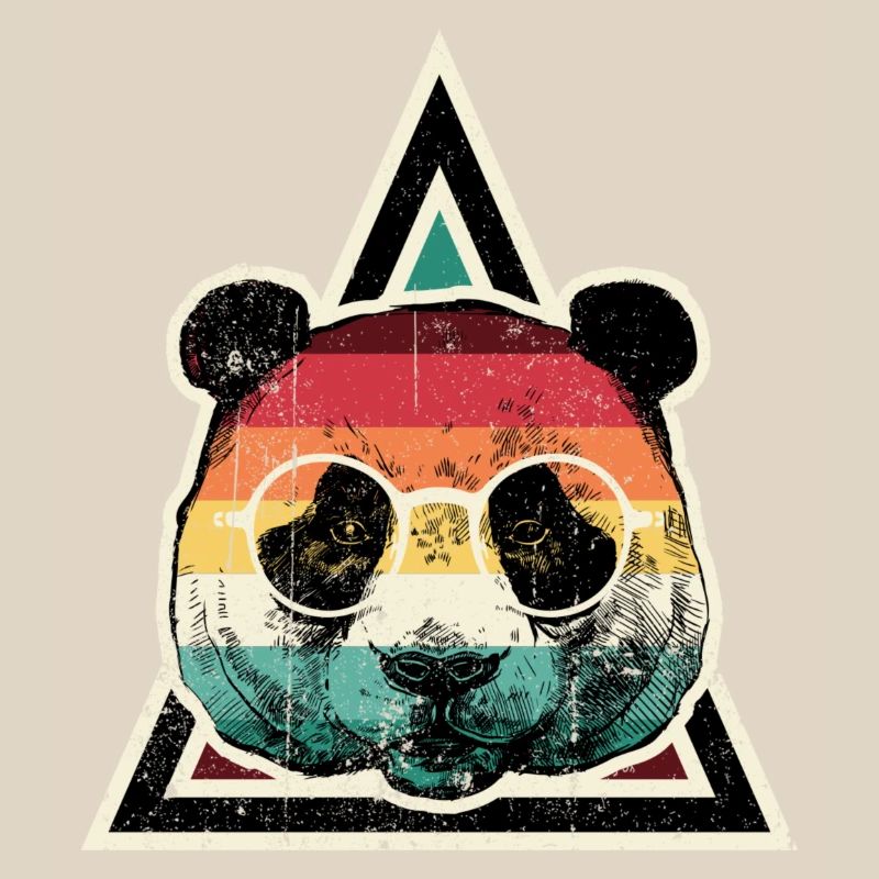 Regenbogenpanda-Prisma