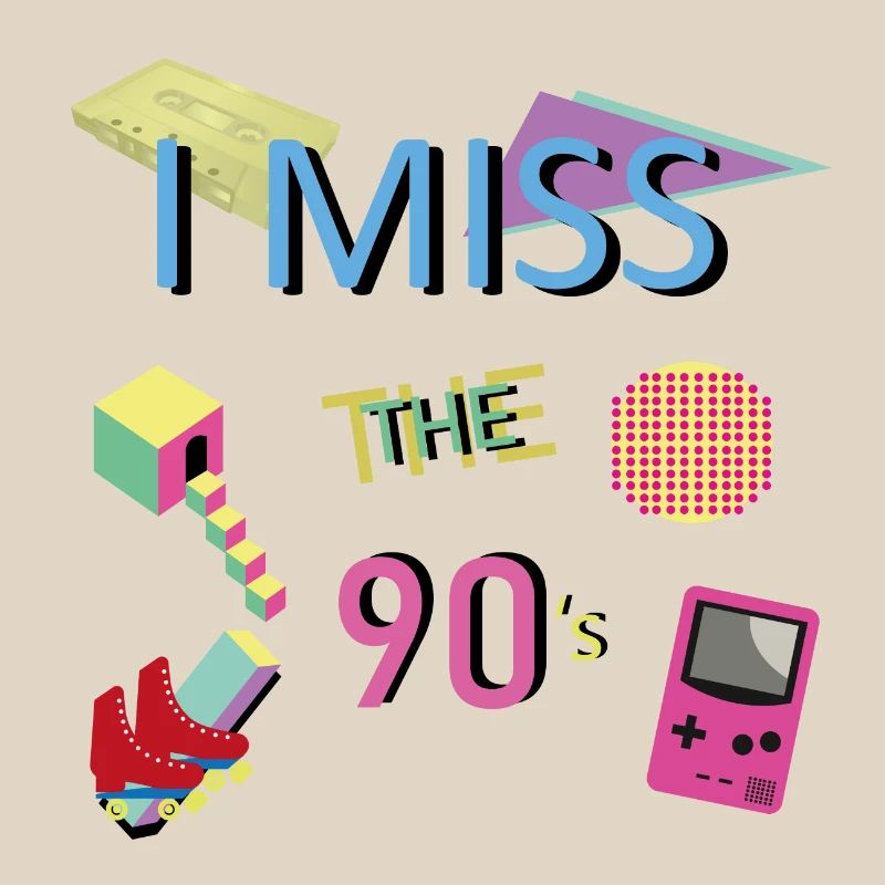 Nostalgic 90s theme