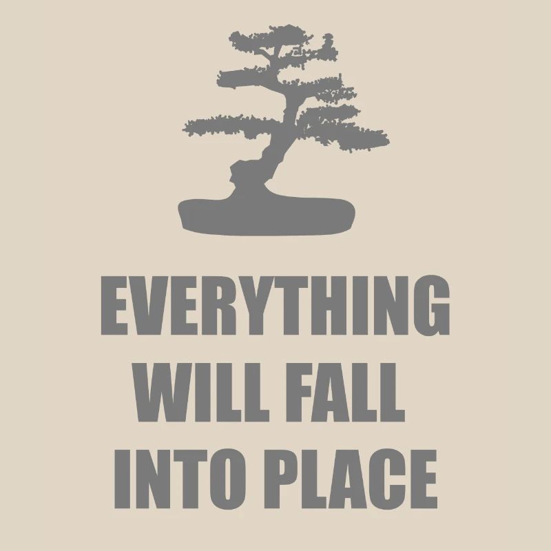 Everything Will Fall Into Place Mindset Tee