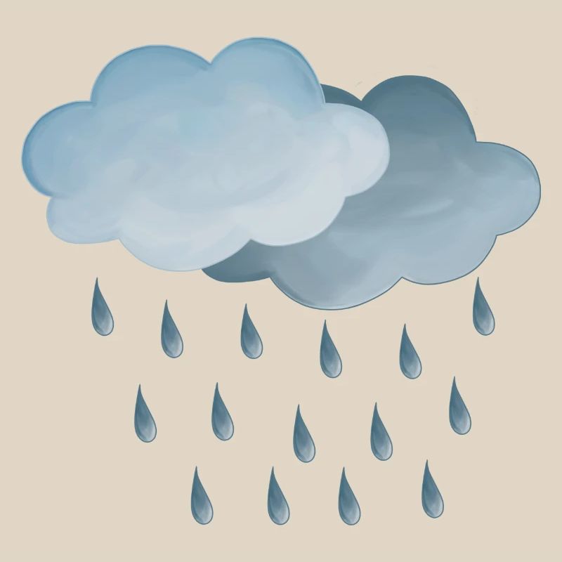 Weather Rain-Clouds Symbol