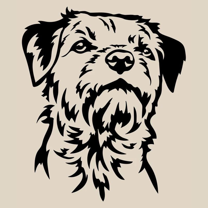 Border Terrier Head