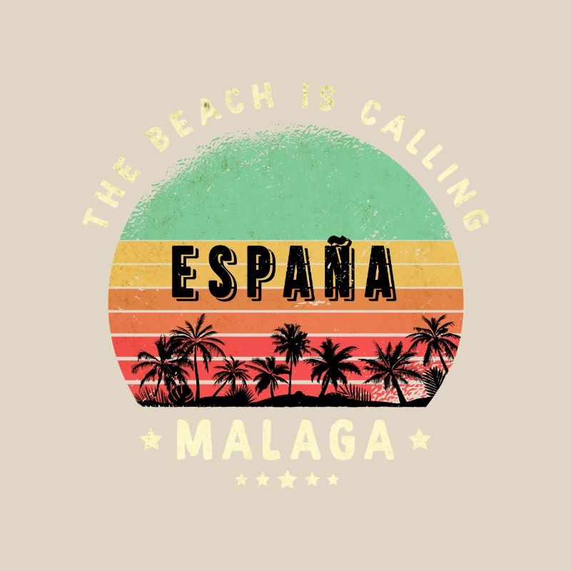 Malaga Spain beach design