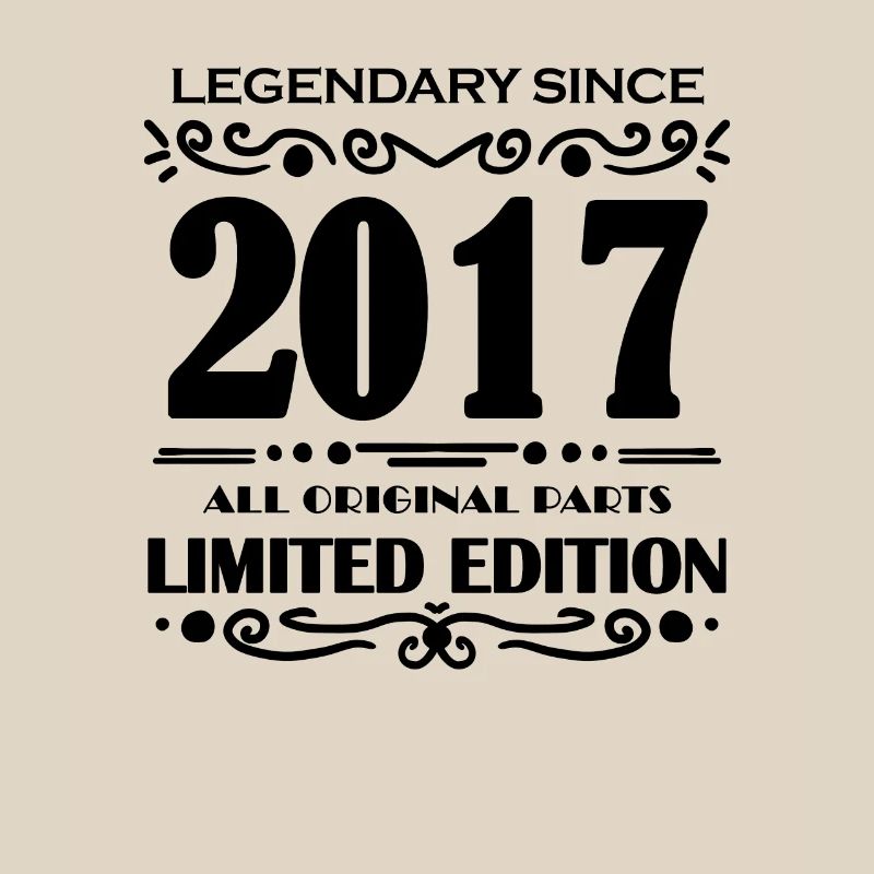 2017 - Année de construction 2017 - Millésime 2017