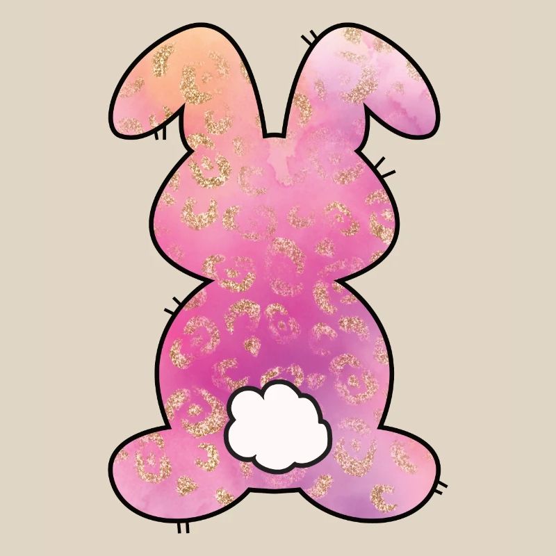 Leopard Pattern Rabbit Easter