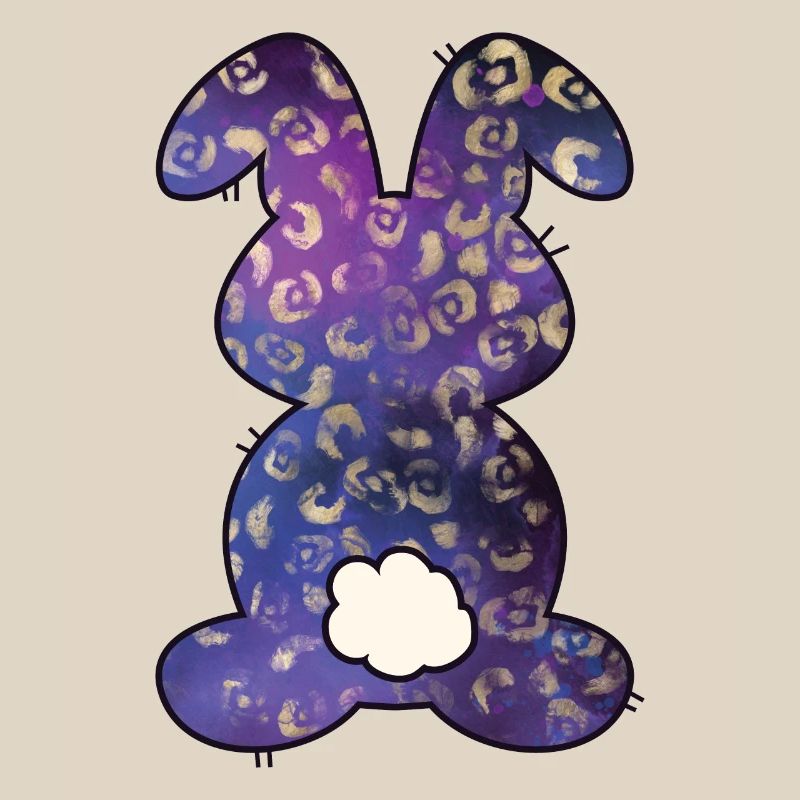 Leopard Pattern Rabbit Easter